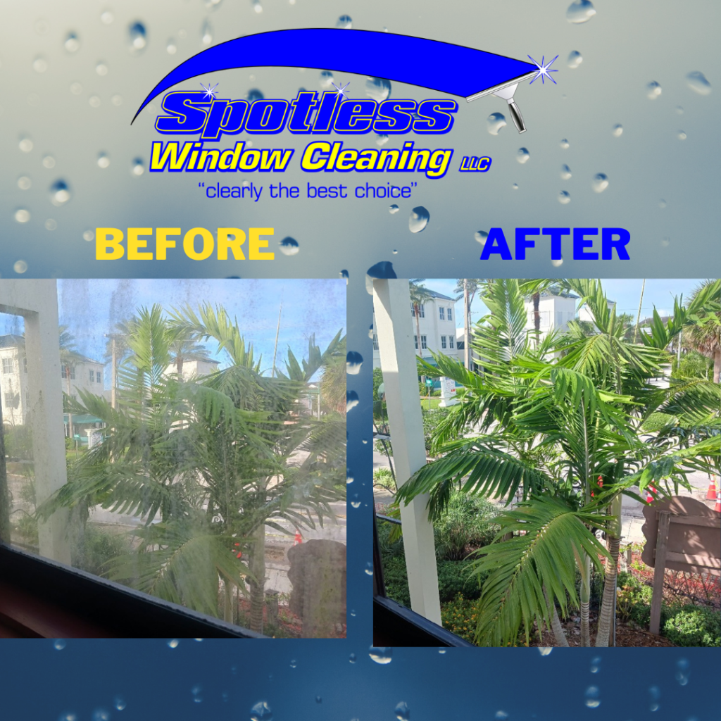 Roof cleaning before and after Treasure Coast